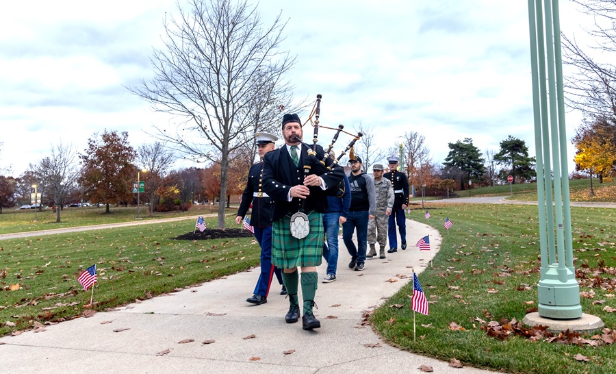 Veterans Day Flag-Raising Ceremony in 2024